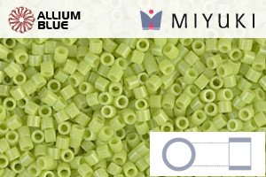 MIYUKI Delica® Seed Beads (DBS0733) 15/0 Round Small - Opaque Chartreuse