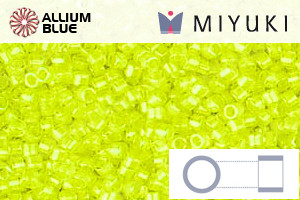 MIYUKI Delica® Seed Beads (DB2031) 11/0 Round - Luminous Lime Aid - 關閉視窗 >> 可點擊圖片