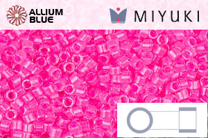 MIYUKI Delica® Seed Beads (DB2035) 11/0 Round - Luminous Wild Strawberry - Haga Click en la Imagen para Cerrar