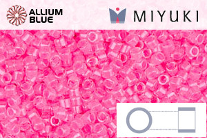 MIYUKI Delica® Seed Beads (DB2036) 11/0 Round - Luminous Cotton Candy - 關閉視窗 >> 可點擊圖片