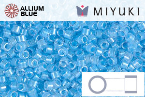 MIYUKI Delica® Seed Beads (DB2039) 11/0 Round - Luminous Ocean Blue