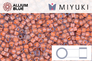 MIYUKI Delica® Seed Beads (DB2042) 11/0 Round - Luminous Sea Coral