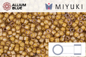 MIYUKI Delica® Seed Beads (DB2043) 11/0 Round - Luminous Almond