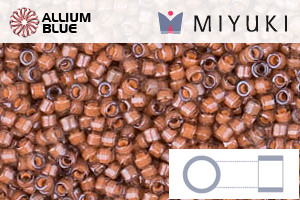 MIYUKI Delica® Seed Beads (DB2044) 11/0 Round - Luminous Guava - 關閉視窗 >> 可點擊圖片