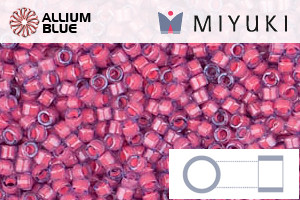 MIYUKI Delica® Seed Beads (DB2048) 11/0 Round - Luminous Pink Taffy