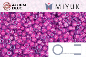 MIYUKI Delica® Seed Beads (DB2049) 11/0 Round - Luminous Hot Pink