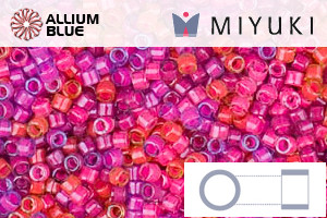 MIYUKI Delica® Seed Beads (DB2064) 11/0 Round - Luminous Mix 4