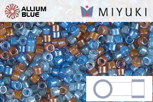 MIYUKI Delica® Seed Beads (DB2068) 11/0 Round - Luminous Mix 8 - Haga Click en la Imagen para Cerrar