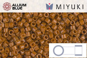 MIYUKI Delica® Seed Beads (DB2109) 11/0 Round - Duracoat Op Sienna - 关闭视窗 >> 可点击图片
