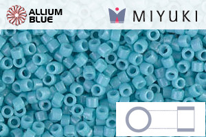 MIYUKI Delica® Seed Beads (DB2128) 11/0 Round - Duracoat Op Nile Blue - 关闭视窗 >> 可点击图片