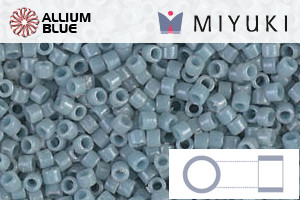 MIYUKI Delica® Seed Beads (DB2129) 11/0 Round - Duracoat Op Moody Blue - Haga Click en la Imagen para Cerrar