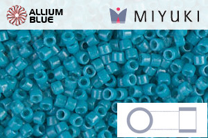 MIYUKI Delica® Seed Beads (DB2133) 11/0 Round - Duracoat Op Azure - 关闭视窗 >> 可点击图片
