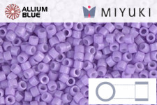 MIYUKI Delica® Seed Beads (DB0264) 11/0 Round - Opaque Mallard Luster