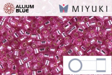 MIYUKI Delica® Seed Beads (DB2185) 11/0 Round - DURACOAT Silver Lined Semi-Matte Acacia