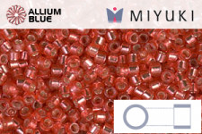 MIYUKI Delica® Seed Beads (DB2165) 11/0 Round - DURACOAT Silver Lined Dark Sea