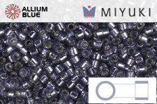 MIYUKI Delica® Seed Beads (DB2172) 11/0 Round - DURACOAT Silver Lined Semi-Matte Rose Copper