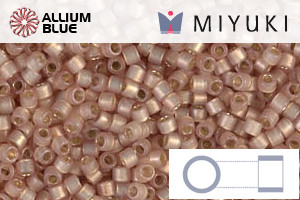 MIYUKI Delica® Seed Beads (DB2177) 11/0 Round - Duracoat Silver Lined Semi-Matte Mica - 关闭视窗 >> 可点击图片