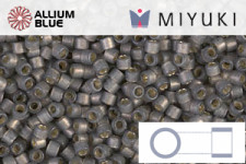 MIYUKI Delica® Seed Beads (DB2158) 11/0 Round - DURACOAT Silver Lined Clementine