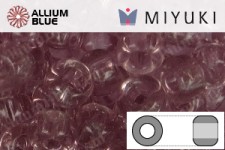 MIYUKI丸シードビーズ (RR11-0142L) 丸小ビーズ 11/0 - Transparent Amethyst