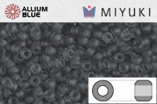 MIYUKI Round Seed Beads (RR11-0152F) - Matte Transparent Gray