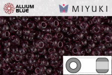 MIYUKI Round Rocailles Seed Beads (RR11-0153) 11/0 Small - Transparent Mauve