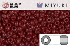 MIYUKI Round Rocailles Seed Beads (RR11-0419) 11/0 Small - Opaque Currant