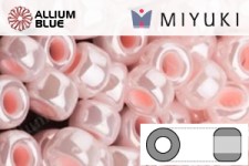 MIYUKI Round Rocailles Seed Beads (RR11-0427) 11/0 Small - Light Pink Opaque Luster