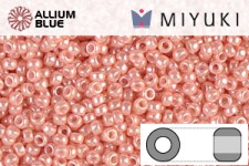 MIYUKI Round Rocailles Seed Beads (RR11-0429) 11/0 Small - Opaque Salmon