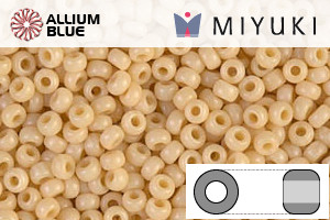 MIYUKI Round Seed Beads (RR11-0493) - Opaque Pear - 關閉視窗 >> 可點擊圖片