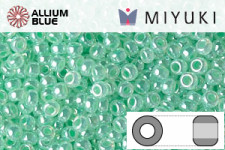 MIYUKI Round Rocailles Seed Beads (RR11-0520) 11/0 Small - Mint Green Ceylon