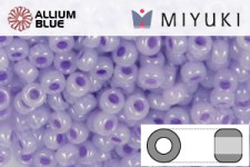 MIYUKI Round Rocailles Seed Beads (RR11-0131F) 11/0 Small - Matte Transparent Crystal