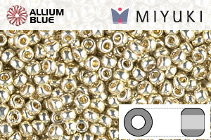 MIYUKI Round Seed Beads (RR11-4201) - Duracoat Galvanized Silver - 關閉視窗 >> 可點擊圖片