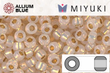 MIYUKI Delica® Seed Beads (DBL0203) 8/0 Round Large - Cream Ceylon