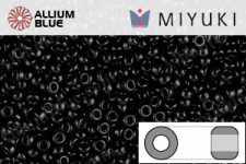 MIYUKI Round Rocailles Seed Beads (RR15-0181) 15/0 Extra Small - Galvanized Silver
