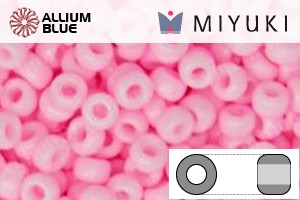 MIYUKI Round Rocailles Seed Beads (RR6-0415) 6/0 Extra Large - Opaque Pink
