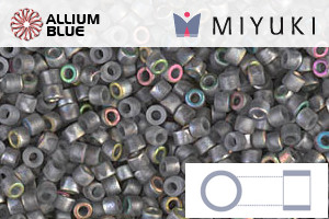 MIYUKI Delica® Seed Beads (DB2203) 11/0 Round - Vitrail Matte