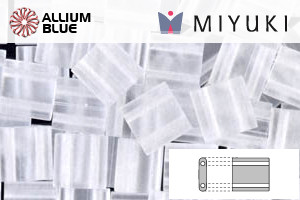 MIYUKI TILA™ Beads (TL-0131F) - Matte Transparent Crystal - Click Image to Close