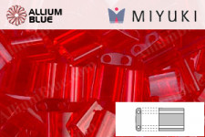MIYUKI TILA™ Beads (TL-0140) - Transparent Red Orange