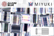 MIYUKI TILA™ Beads (TL-0250) - Crystal AB