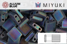 MIYUKI TILA™ Beads (TL-0401FR) - Matte Black AB