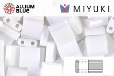 MIYUKI TILA™ Beads (TL-0402) - 白ギョク