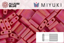 MIYUKI TILA™ Beads (TL-0408FR) - Matte Opaque Red AB