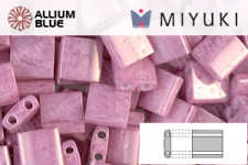 MIYUKI TILA™ Beads (TL-0599) - 白ギョク焼付ラスターラベンダー