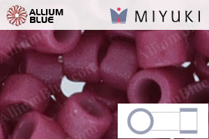 MIYUKI Delica® Seed Beads (DB2353) 11/0 Round - Duracoat Opaque Dyed Cherry Blossom