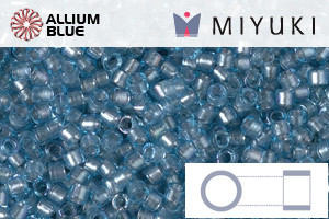 MIYUKI Delica® Seed Beads (DB2383) 11/0 Round - Inside Dyed Dusk