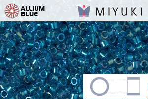 MIYUKI Delica® Seed Beads (DB2385) 11/0 Round - Inside Dyed Pacific