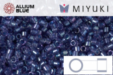 MIYUKI Delica® Seed Beads (DB2386) 11/0 Round - Inside Dyed Night Sky