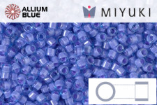 MIYUKI Delica® Seed Beads (DB2388) 11/0 Round - Inside Dyed Lavender