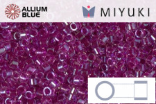 MIYUKI Delica® Seed Beads (DB2389) 11/0 Round - Inside Dyed Magenta