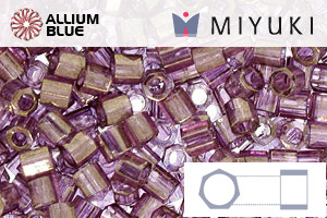 MIYUKI Delica® Seed Beads (DBLC0108) 8/0 Hex Cut Large - Cinnamon Gold Luster - Haga Click en la Imagen para Cerrar